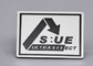 Kleding van Logo Screen Printed Labels For van het douanesilicone de Zwarte