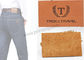De gepersonaliseerde Markeringen van Leerjean patches embossed leather garment