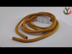 Kledingstukken 5 mm Ronde Polyester Draadstreng Metalen en Stoffen Eindjes