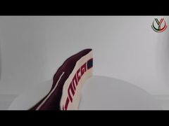 Bekijk: kleding op maat gemaakte jacquard-elastiek met logo aan één kant