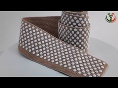 Introduceer 3D verhoogde SGS siliconen stippen antislip elastische band voor kleding voor u