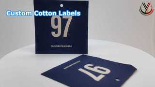 Aangepaste katoenlabels voor uw merk