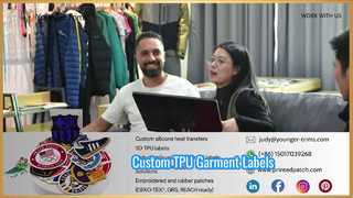 Aangepaste TPU-labels voor kleding