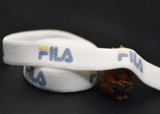 1cm 100% Katoenen de Douane Ondergoedelastiekje drukte Wasbaar