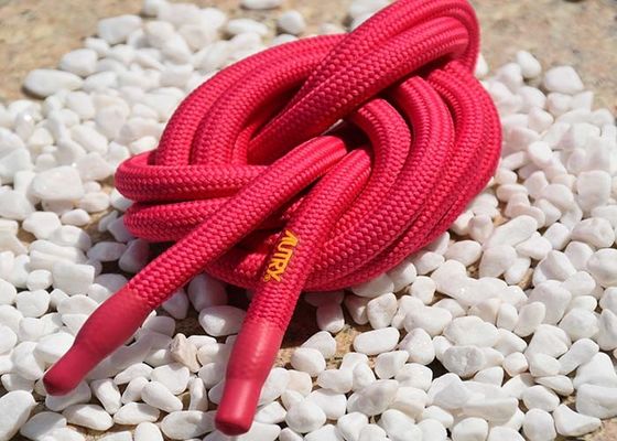 De Uiteinden van het het Koordsilicone van douanelogo printed polyester hoodie drawstring