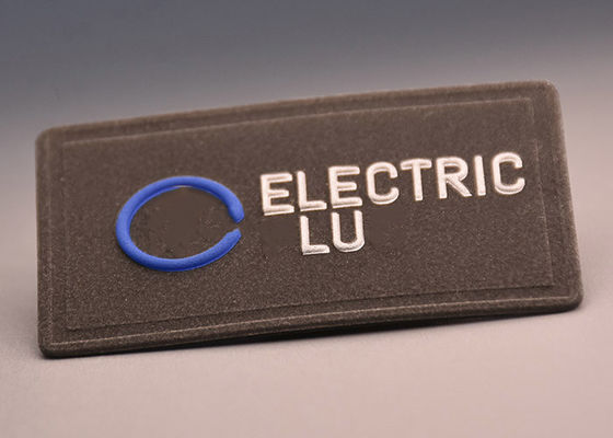 De Kleding van douane3m Reflective Embossed Raised Logo Heat Transfer Labels For