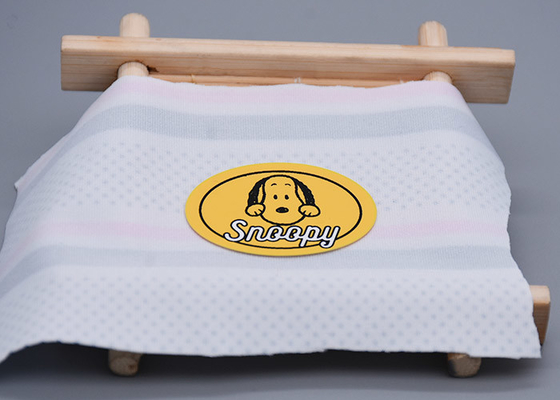 Douane 3.5cm 3 Etiketten van de de Hitteoverdracht van het Kleurensilicone voor Kleding
