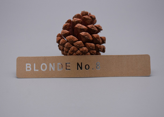 De douane Transparante TPU drukte Etiket Gouden Glanzend Silicone voor Kleding