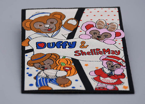 Aangepast Gevoeld Bodemborduurwerk Logo Patch For Garments