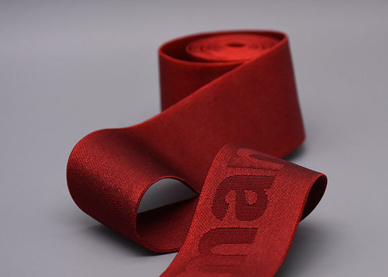 Jacquard Technical Elastic Drawstring Cord voor kleding Skiskleding