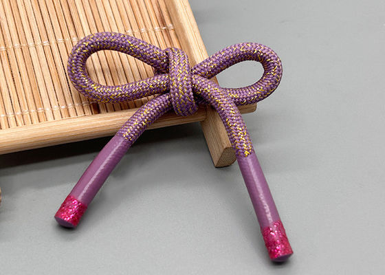 Snijding Printing Logo Elastisch trekkoord met siliconen afwerking Door gedrukte technieken