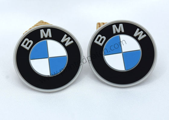 Flarden van pvc van douane de Rubberlogo patch embossed BMW voor Hoeden