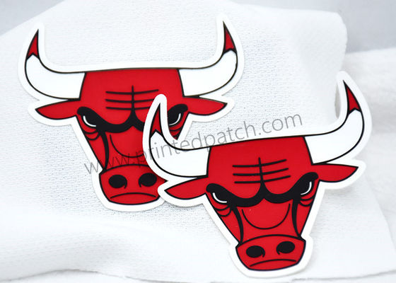 Het realistische TPU-van de het Etiket Dierlijke 2D 3D Stier van de Hitteoverdracht Hoofdpatroon