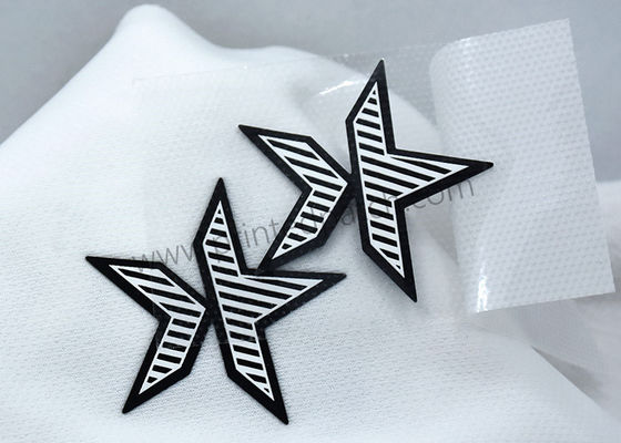 Zwempak In reliëf gemaakte Gepersonaliseerde de Kledingsetiketten van de Hitteoverdracht